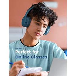 Kids Headphones, Mpow CHE2 Wired Headphones for Kids Teens, Children Headphones with Volume Limit, Foldable Adjustable On Ear Headphones for School, Travel, Compatible with Cellphones, Tablets, PC