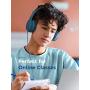Kids Headphones, Mpow CHE2 Wired Headphones for Kids Teens, Children Headphones with Volume Limit, Foldable Adjustable On Ear Headphones for School, Travel, Compatible with Cellphones, Tablets, PC