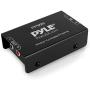 Pyle Phono Turntable Preamp - Mini Electronic Audio Stereo Phonograph Preamplifier with RCA Input, RCA Output & Low Noise Operation Powered by 12 Volt DC Adapter - PP999