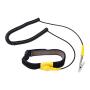 Anti Static Wrist Strap, Strap Anti Shock Wristband Bracelet with Grounding Wire, Alligator Clip, Extendable Long Cord