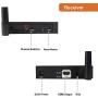 J-Tech Digital 2x2 Wireless Multi-Channel HDMI Matrix/Extender up to 45m (150ft) 1080P with IR and Remote Control [Receiver Only for JTECH-WEX-22D]