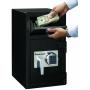 Sentry Safe DH109E Depository Safe, 1.09 ft3, 14w x 15-3/5d x 24h, Black (SENDH109E)