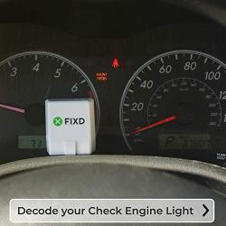FIXD OBD2 Professional Bluetooth Scan Tool & Code Reader for iPhone and Android