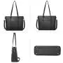 BOSTANTEN Women Leather Laptop Tote Office Shoulder Handbag Vintage Briefcase 15.6 inch Computer Work Purse Black BOSTANTEN Women Leather Laptop Tote Office Shoulder Handbag Vintage Briefcase 15.6 inch Computer Work Purse Black