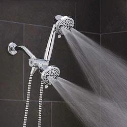 Oxygenics PowerMassage Combo 2 GPM Multi-Function Hand Shower Package with Hose, Chrome