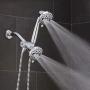 Oxygenics PowerMassage Combo 2 GPM Multi-Function Hand Shower Package with Hose, Chrome