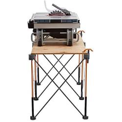 Bora Centipede 2x4 Feet Work Stand and Portable Table | Sawhorse Support with Folding, Collapsible Steel Legs, CK6S