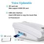 Barking Dog Alarm Motion Activated Alarm PIR Motion Sensor Activated Voice Recordable Audio Player for Homes,New Year, Public Place,Supermarket,Vending Machine,Construction Site Safety Reminder