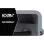 Madison Electric Products MSB4G Four Gang Device Box with Depth Adjustable, Heavy Duty 42lb