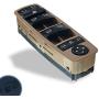 Power Window Switch Front Left Driver Side for Mercedes-Benz W164 W251 R320 R350 R500 GL320 GL350 GL450 GL550 (Cream)