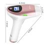 MLAY T3 Face and Body Hair Removal System - Painless Permanent Hair Removal Device for Women & Man - Cooling Gel is Not Required - Home Use Hair Remover