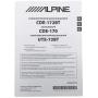 Alpine CDE-172BT Bluetooth Receiver (replacement of CDE-143BT)