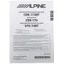 Alpine CDE-172BT Bluetooth Receiver (replacement of CDE-143BT)