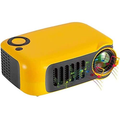 Mini Handheld Projector,Mini Portable Projector Household Projector … (Orange Black)