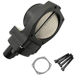 OKAY MOTOR 102MM Drive By Wire Electronic Throttle Body w/Gasket for 05-15 Chevrolet LS2 LS3 LS6 LS7 LS9 Engine C6/Z06 LSXR Intake Manifold SD102MMELB