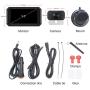 5 Inch HD Digital Wireless Backup Camera System IP68 Waterproof Color Monitor Kit for Trucks Cars Hitch Rear Stable 1080P