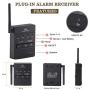 1/2 Mile Solar Driveway Alarm Sytem Wireless Long Range Outdoor Weather Resistant Motion Sensor & Detector- Driveway Alarms Wireless Outside Monitor & Protect
