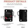 Erayco 200 Amp Circuit Breaker with Manual Reset for Car Marine Trolling Motors Boat ATV Manual Power Protect for Audio System Fuse, 12V-48VDC, Waterproof (200A)