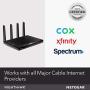 NETGEAR Nighthawk Cable Modem WiFi Router Combo (C7800) - Compatible with Cable Providers Including Xfinity by Comcast, Cox, Spectrum | Cable Plans Up to 2 Gigabits | AC3200 WiFi Speed | DOCSIS 3.1