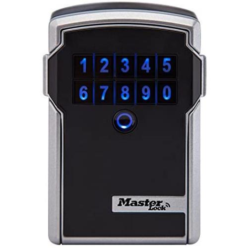Master Lock Box, Electronic Wall Mount Key Safe with Personal Use Software Platform, 3-1/4 in. Wide, 5441D
