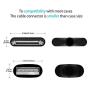 AGVEE Unbreakable Nylon Braided [3 Pack 3ft 6ft 10ft] 30 Pin Heavy Duty Fast Charger Cable, Slim Metal Shell End Case Friendly Charging Data Sync Cord for Phone 4/4S, Pad 1/2/3, Black