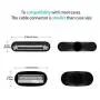 AGVEE Unbreakable Nylon Braided [3 Pack 3ft 6ft 10ft] 30 Pin Heavy Duty Fast Charger Cable, Slim Metal Shell End Case Friendly Charging Data Sync Cord for Phone 4/4S, Pad 1/2/3, Black