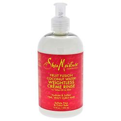 Shea Moisture Fruit Fusion Coconut Water Weightless Creme Rinse 1, 13 Ounce