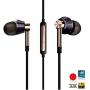 1MORE Triple Driver In-Ear Earphones Hi-Res Headphones with High Resolution, Bass Driven Sound, MEMS Mic, In-Line Remote, High Fidelity for Smartphones/PC/Tablet - Gold