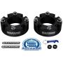 Supreme Suspensions - Front Leveling Kit for 2007-2021 Toyota Tundra and 2007-2021 Toyota Sequoia 2.5'' Front Lift Strut Spacers 2WD 4WD (Black)