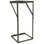 Tripp Lite 8U/12U/22U Expandable Wall-Mount 2-Post Open Frame Rack, Adjustable Network Equipment Rack, Switch Depth, 18'' Deep, 5 Year Warranty (SRWO8U22), black, 17.8 (8U) , 24.8 (12U), 42.3 (22U) x 20.11 x 18.24