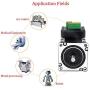 TOAUTO Integrated Closed-Loop Nema23 Stepper Motor with Driver IHSS57-36-20 2Nm 36V Position Encoder for Lazer 3D Printer CNC Control