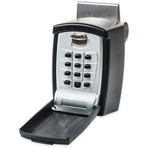 KeyGuard Pro SL-591 Car Window Punch Button Lock Box, Black