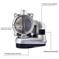 Electronic Throttle Body Compatible with 05-10 Chrysler 300，08-10 Dodge Grand Caravan SXT V6 4.0L Replacemen for 04861691AA 677006 TB103