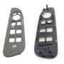 2Pcs New Window Switch Bezel,Driver & Passenger Side, Taupe Switch Panel Set for 2002-2010 Dodge Ram 1500 2500 3500