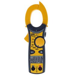 IDEAL INDUSTRIES INC. 61-744 Clamp Meter 600 Amp AC with NCV, Voltage Indicator, CATIII for 600v, Yellow