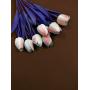 LYLYCTY 5x7ft Photography Studio Non-Woven Backdrop Coffee Color Backdrop Solid Color Backdrop Simple Background LY089