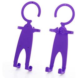 Flexible Cell Phone Holder Mount Premium Flexible Silicone That Bends in Any Direction You Choose. Great for Bike, Home, and car. (Purple)
