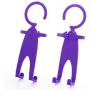Flexible Cell Phone Holder Mount Premium Flexible Silicone That Bends in Any Direction You Choose. Great for Bike, Home, and car. (Purple)