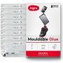 Sugru Moldable Glue - Original Formula - All-Purpose Adhesive, Advanced Silicone Technology - Holds up to 4.4 lb - White 8-Pack