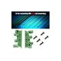 10Pcs DIN Rail Circuit Board Bracket,C45 35mm Electronic Switching Devices Mounting Bracket,KPRH-175 Pcb Board Bracket Holder Carrier