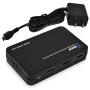 Orei 4K 1x2 HDMI Duplicator Splitter by OREI - with Scaler 2 Ports with Full Ultra HD, HDCP 2.2, 4K at 60Hz 4: 4: 4 1080p & 3D Supports EDID Control - UHD-PRO102