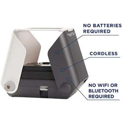 KiiPix Portable Photo Printer, Black
