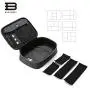 BAGSMART Electronics Travel Organizer Bag for Adaptors, Chargers, iPhone, ipad air, ipad Mini, 9.7 Ipad Pro, Kindle, Black