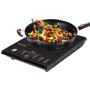Induction Cooktop, Countertop Burner, 1800W Portable Electric Burner Stove, Timer, Kids Safety Lock, 12 Temperature & Power Setting, Sensor Touch Countertop Burner, Karinear