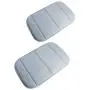 2 Pack Portable Computer Elbow Wrist Pad, Hatisan Premium Memory Cotton Desktop Keyboard Arm Rest Support Mat for Office Home Laptops - More Comfort & Less Strain(7.9 x 11.8 Inch) (Gray)
