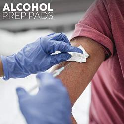 Care Touch Sterile Alcohol Prep Pads, Medium 2-Ply - 200 Alcohol Wipes