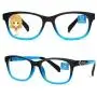 Blue Light Blocking Glasses for Kids(Boys/Girls) 1 Pack,Kids Computer Glasses for Age 3-7, UV Protection Anti Glare Eyeglasses Computer Glasses Video Gaming Glasses for Children(Black/Blue)