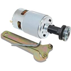 775 DC Motor 12V/24V Gear Motor Double Ball Bearing Large Torque With M10 Saw Balde Connecting Rod for DIY Parts