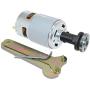775 DC Motor 12V/24V Gear Motor Double Ball Bearing Large Torque With M10 Saw Balde Connecting Rod for DIY Parts