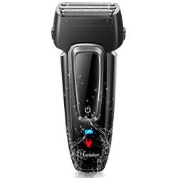 HATTEKER Foil Shaver Mens Electric Shaver Cordless Electric Razor for Men Wet Dry Rechargeable